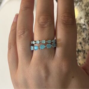 Blue Ring Set